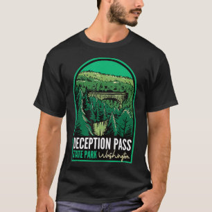 Deception Pass Staat Park Washington T-Shirt