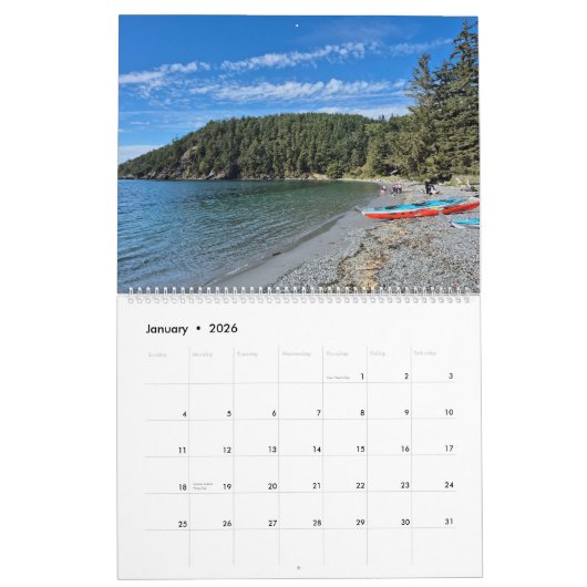 Deception Pass State Park Kalender (Jan 2026)