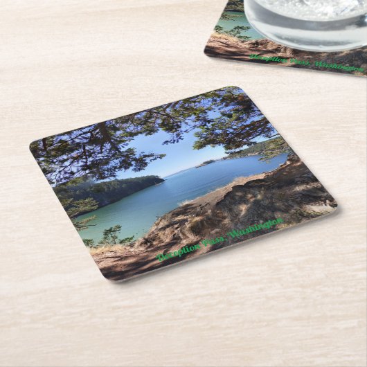 Deception Pass, Washington - Paper Untersetzer (angewinkelt)