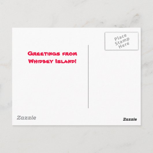 Deception Postkarte (Rückseite)