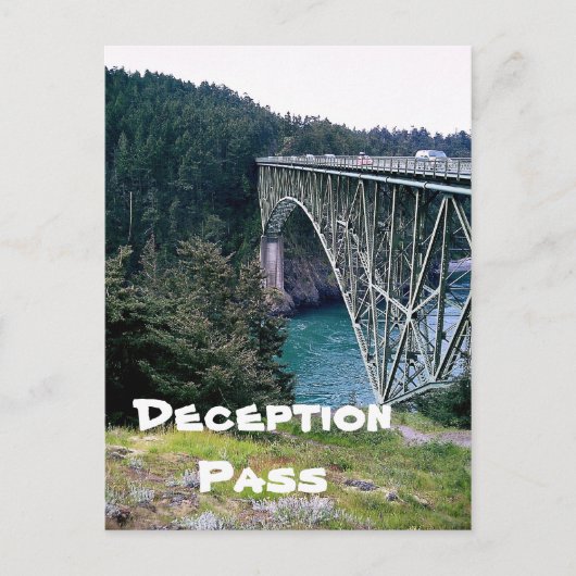 Deception Postkarte (Vorderseite)