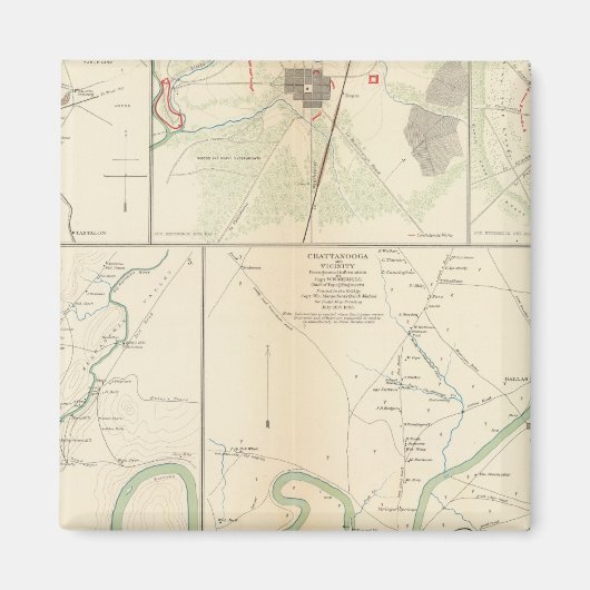 Decherd, Manchester, Tullahoma, Jasper Magnet (Vorne)