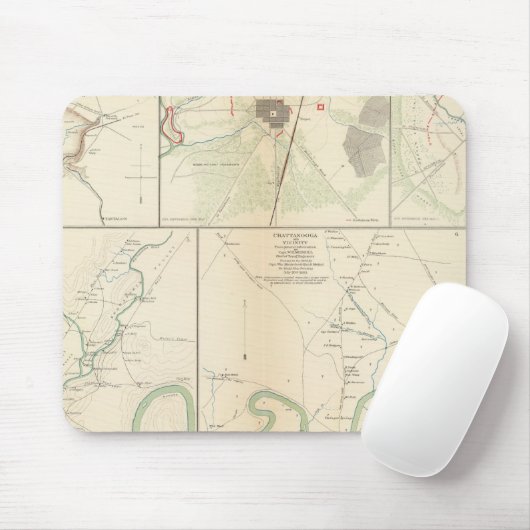 Decherd, Manchester, Tullahoma, Jasper Mousepad (Mit Mouse)