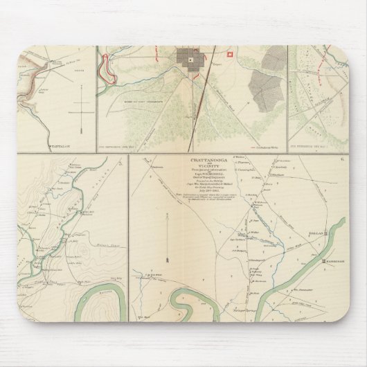 Decherd, Manchester, Tullahoma, Jasper Mousepad (Vorne)