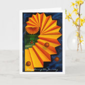 Dechiffrieren der Reisekarte Karte (Gelbe Blume)