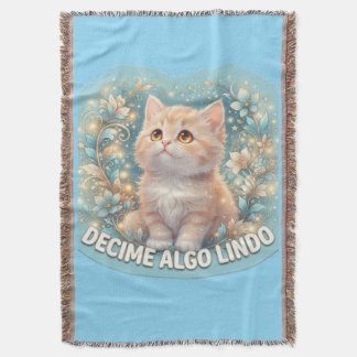Decime Algo Lindo Cute Cat Baby Bodysuit - Pastel Decke