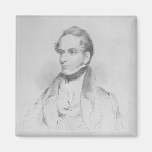 Decimus Burton, Lithographie durch Maxime Gauci Magnet