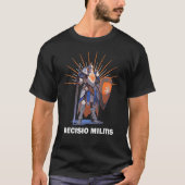 DECISIO MILITIS Knights Templar Motto T-Shirt (Vorderseite)