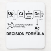 DECISION_FORMULA MOUSEPAD (Vorne)