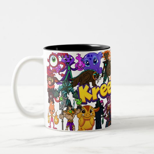 Deck 2 zweifarbige tasse (Links)