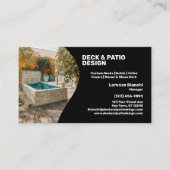 Deck and Patio Design Company Visitenkarte (Vorderseite)