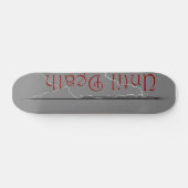 Deck "Bis zum Tod" Skateboard (Horizontal)