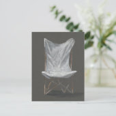 Deck Chair Postkarte (Stehend Vorderseite)