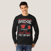 Deck Dealer Bridge Card Game T-Shirt (Vorne ganz)