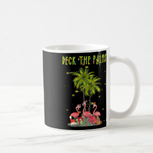 Deck den Palms Hawaiian Weihnachtsleuchten Palm Fl Kaffeetasse