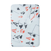 "Deck des Schicksals: Ebenen in einem Poker-Shuffl Badematte (Vorderseite Vertikal)