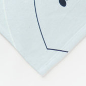 "Deck des Schicksals: Ebenen in einem Poker-Shuffl Fleecedecke (Ecke)