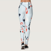 "Deck des Schicksals: Ebenen in einem Poker-Shuffl Leggings (Rückseite)