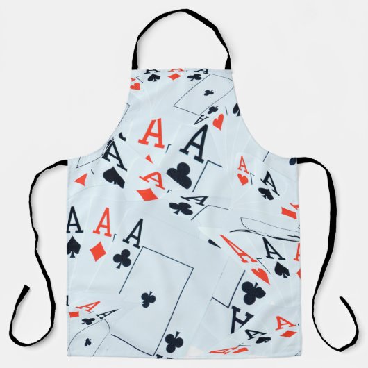 "Deck des Schicksals: Ebenen in einem Poker-Shuffl Schürze (Vorderseite)