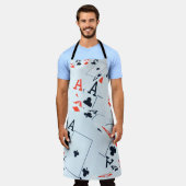 "Deck des Schicksals: Ebenen in einem Poker-Shuffl Schürze (Getragen)