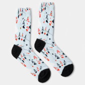 "Deck des Schicksals: Ebenen in einem Poker-Shuffl Socken (Rechts)