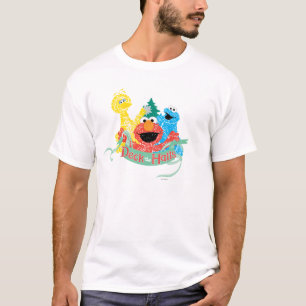 Deck die Hall Sesamstraße T-Shirt