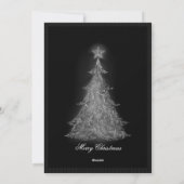 Deck die Hallen Chalkboard Foto Weihnachten (Rückseite)