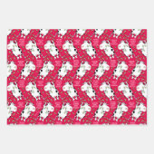 DECK DIE HALLEN MIT COWS & HOLLY Sandra Boynton Geschenkpapier Set (Vorderseite)