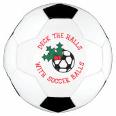 Deck die Hallen mit Fußball | Weihnachten (Vorderseite)