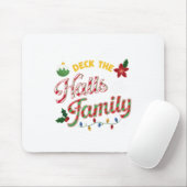 Deck die Hallen nicht deine Familie lustige Weihna Mousepad (Mit Mouse)