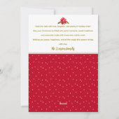 Deck die Hallen Patchwork Familie Foto Weihnachten (Rückseite)