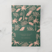 Deck die Palmen Weihnachten tropischen modern (Innen Mitte)