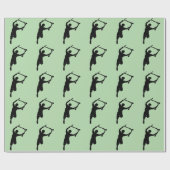 Deck Grabbing Champion Stunt Scooter Rider Geschenkpapier (Flach)