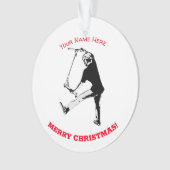 Deck Grabbing - Stunt Scooter Trick Ornament (Vorderseite)