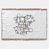 Deck Hallen Weihnachten Decke (Vorderseite)