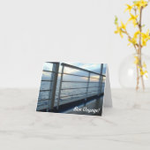 Deck Level View Bon Voycard Karte (Gelbe Blume)