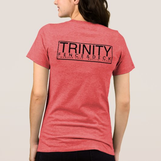 Deck Lounging: Meine Art Sozialisation Tri-Blend Shirt (Rückseite)