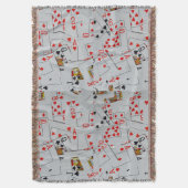 Deck_Of_Cards,_Woven_Throw_Blanket. Decke (Vorderseite Vertikal)