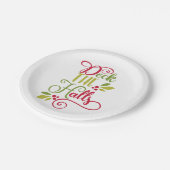 Deck Pappteller (Schrägansicht)