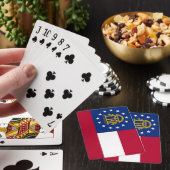 Deck Playing Cards with Flag of Georgia Spielkarten (In Situ)