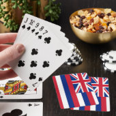 Deck Playing Cards with Flag of Hawaii Spielkarten (In Situ)