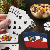 Deck Playing Cards with new Flag of Utah Spielkarten (In Situ)
