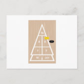 Deck Shuffleboard Postkarte (Vorderseite)