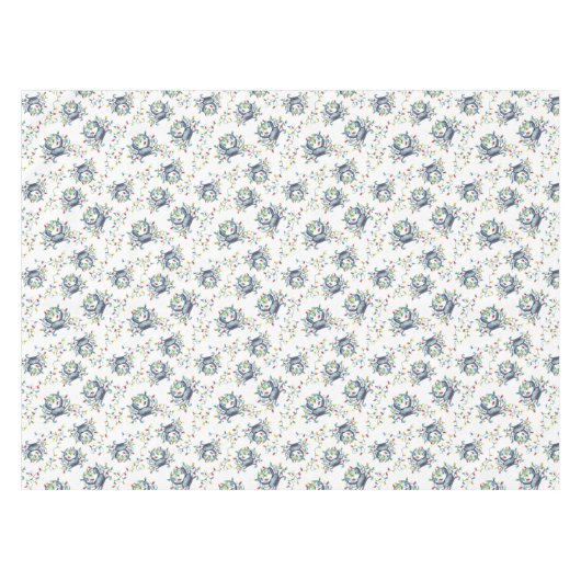 Deck the Claws Coastal Christmas Crab Tischdecke (Vorderseite (Horizontal))