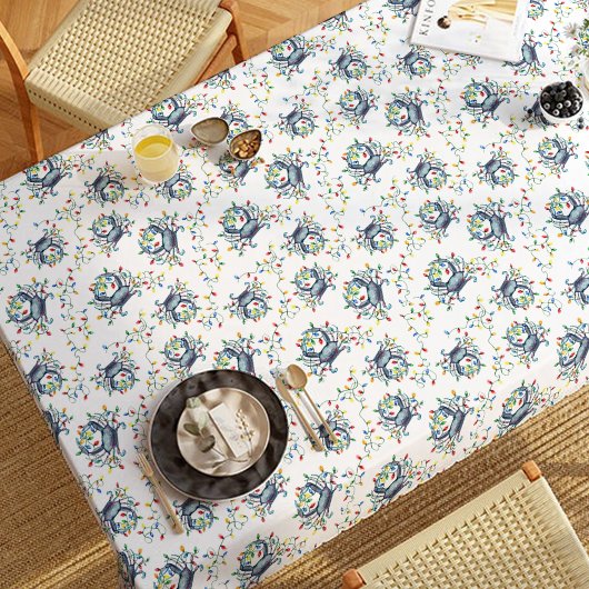 Deck the Claws Coastal Weihnachten Krabbe Tischdecke