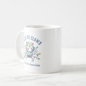 Deck the Claws Coastal Weihnachtskrebs Kaffeetasse (Vorderseite Links)