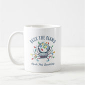 Deck the Claws Coastal Weihnachtskrebs Kaffeetasse (Links)