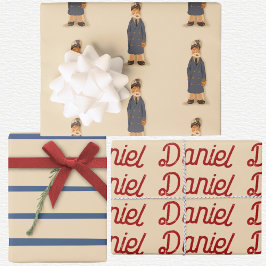 Deck The Docks Weihnachten  Geschenkpapier Set