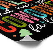 Deck The Halls And Not Your Coworkers Christmas Ma Poster (Ecke)