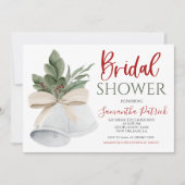 Deck the Halls Bridal Dusche Einladung (Vorderseite)